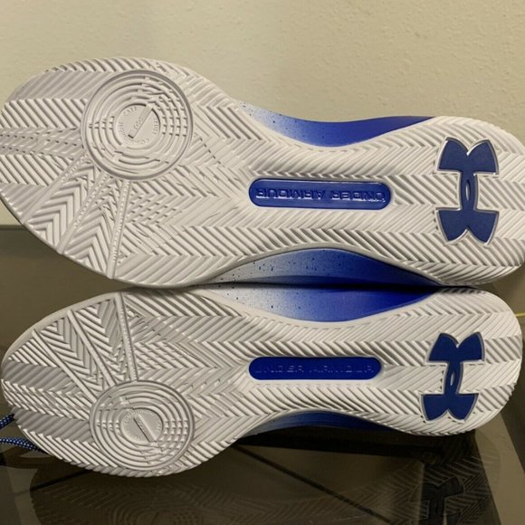 Men's Under Armour CURRY 3ZERO Blue Sneakers 11.5 - Picture 7 of 7